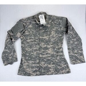 US Army ACU UCP Digital Camo Field Coat Jacket Medium X-Long Insect Guard NEW